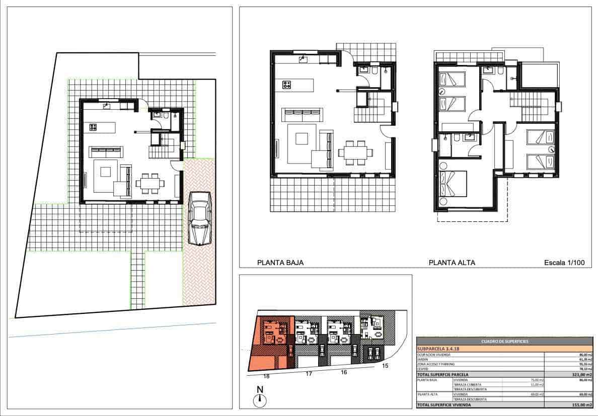 3 sovrum Villa till salu i Denia med pool - 675 000 € (Ref: 9148195)