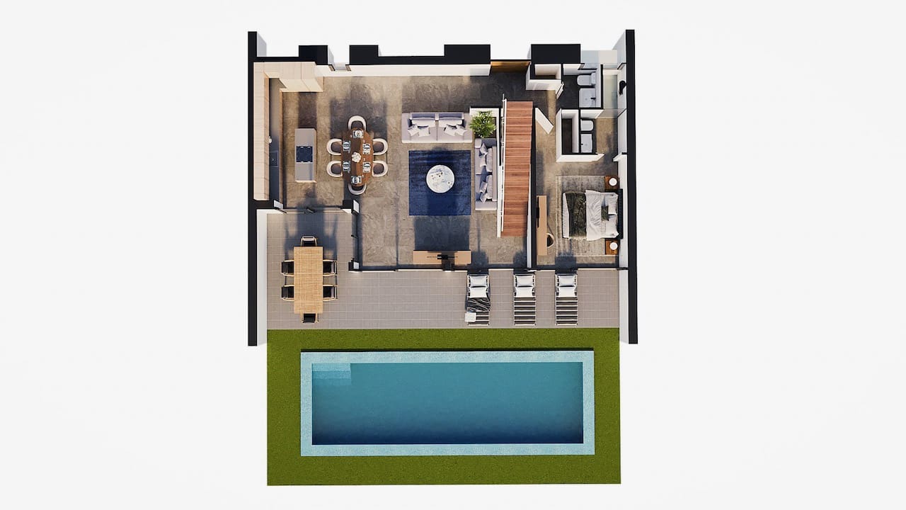 3 soveværelse Villa til salg i Calpe / Calp med swimmingpool garage - € 1.199.000 (Ref: 9170483)