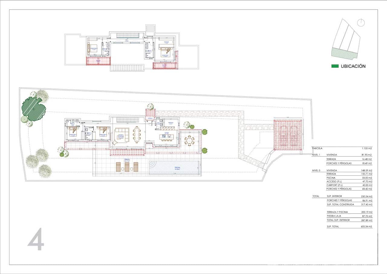 Chalet de 4 habitaciones en Moraira en venta con piscina - 1.795.000 € (Ref: 9231291)