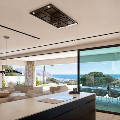 4 soverom Villa til salgs i Moraira, Teulada-Moraira med svømmebasseng garasje - € 2 300 000 (Ref: 9234912)