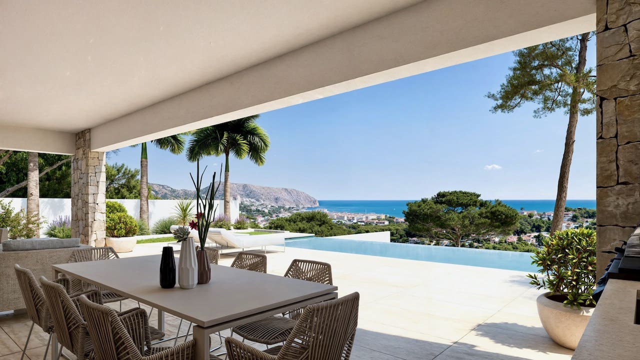 4 soverom Villa til salgs i Moraira med svømmebasseng garasje - € 2 300 000 (Ref: 9234912)