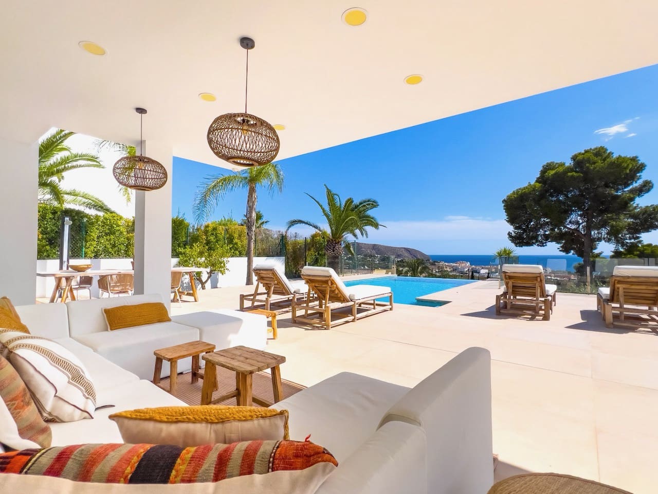 4 makuuhuone Huvila myytävänä paikassa Moraira mukana uima-altaan - 1 990 000 € (Ref: 9254251)