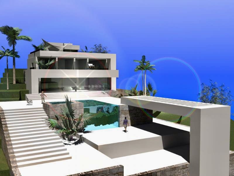 Chalet de 3 habitaciones en Moraira en venta con piscina garaje - 6.000.000 € (Ref: 9337035)