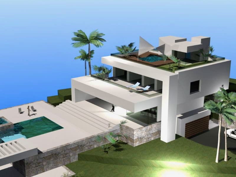 Chalet de 3 habitaciones en Moraira en venta con piscina garaje - 6.000.000 € (Ref: 9337035)