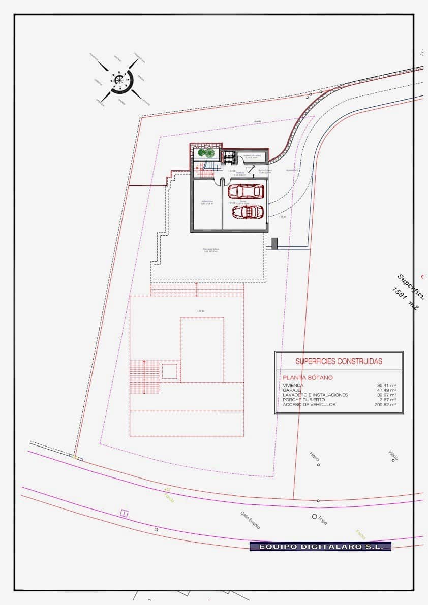 Chalet de 3 habitaciones en Moraira en venta con piscina garaje - 6.000.000 € (Ref: 9337035)