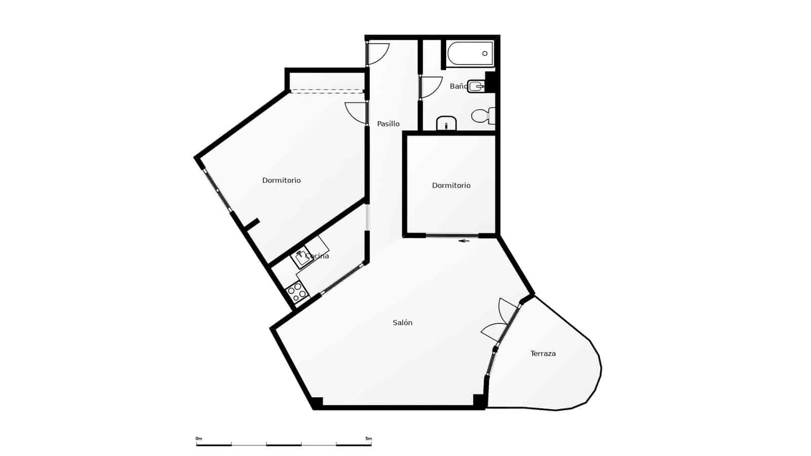 Apartamento de 1 habitación en Moraira en venta con piscina - 190.000 € (Ref: 9345671)