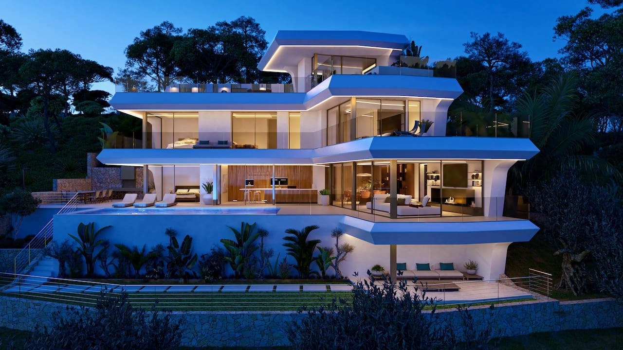 Chalet de 4 habitaciones en Altea en venta con piscina garaje - 2.250.000 € (Ref: 9363323)