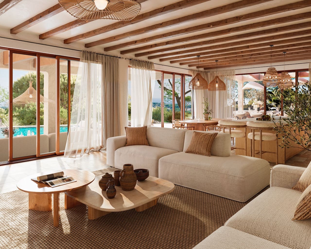 Chalet de 4 habitaciones en Moraira en venta con piscina - 1.990.000 € (Ref: 9444497)