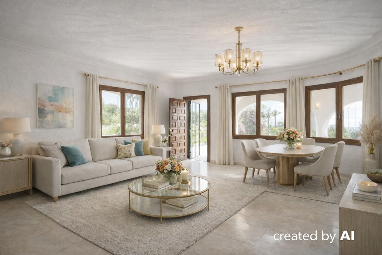 4 soveværelse Villa til salg i Moraira med swimmingpool - € 795.000 (Ref: 9511391)