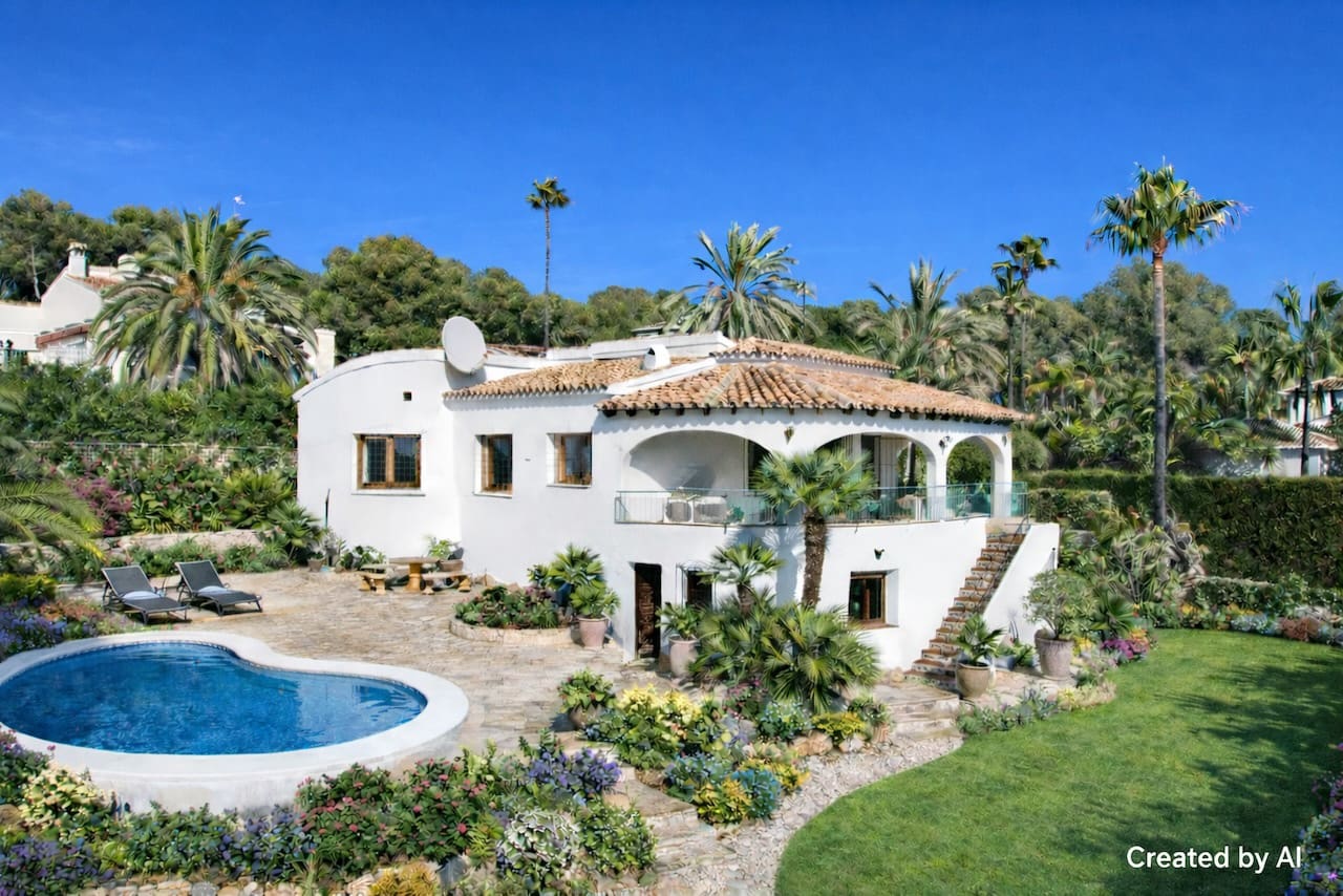 4 soveværelse Villa til salg i Moraira med swimmingpool - € 795.000 (Ref: 9511391)