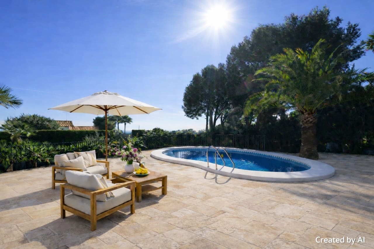 4 soveværelse Villa til salg i Moraira med swimmingpool - € 795.000 (Ref: 9511391)