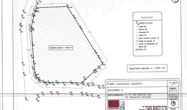 Building Plot for sale in Cumbre del Sol, Benitachell / Benitatxell - € 196,000 (Ref: 9709069)