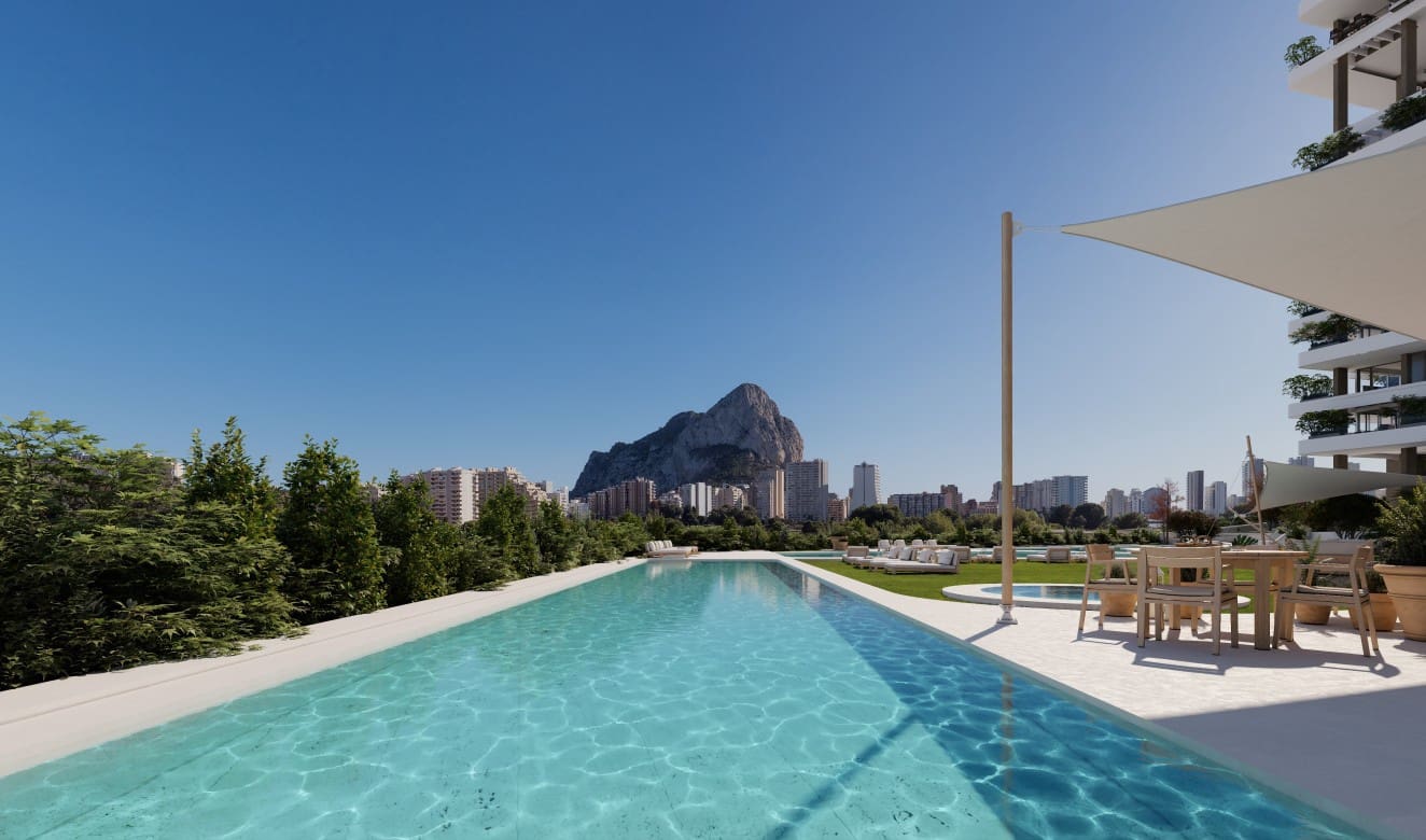 3 soveværelse Lejlighed til salg i Calpe / Calp med swimmingpool - € 698.000 (Ref: 9749308)
