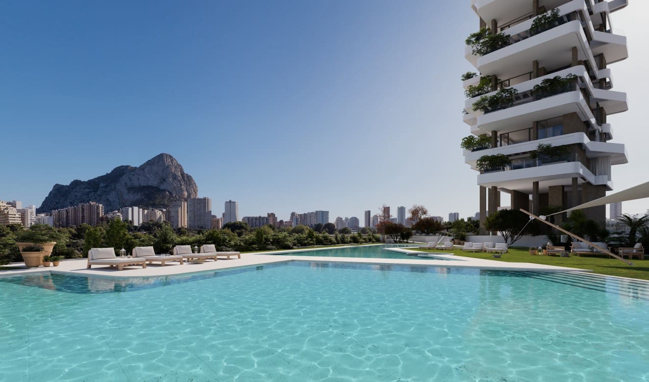 3 soveværelse Lejlighed til salg i Calpe / Calp med swimmingpool - € 698.000 (Ref: 9749308)