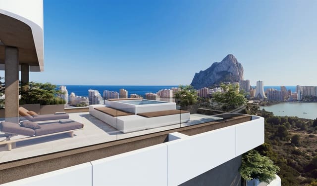 3 quarto Apartamento para venda em Pueblo, Calpe / Calp com piscina - 698 000 € (Ref: 9749308)