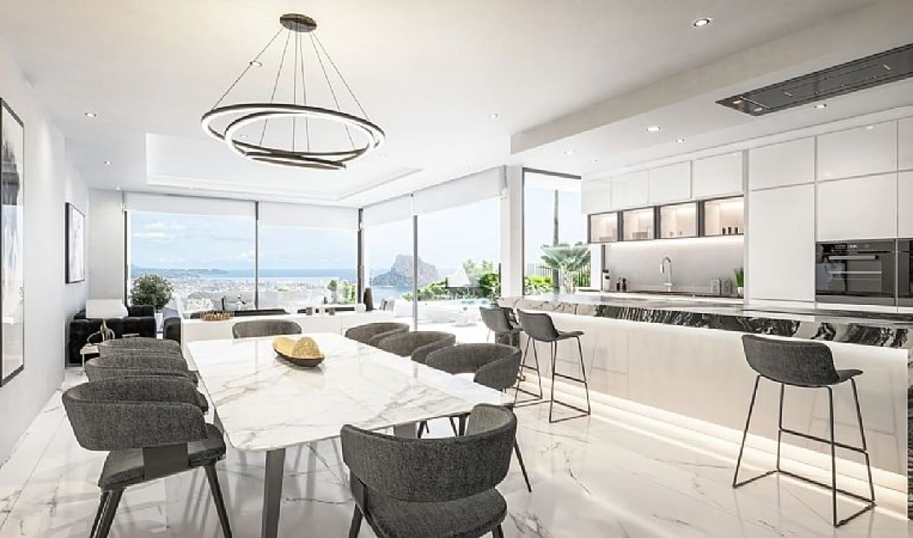 4 Zimmer Villa zu verkaufen in Calpe / Calp mit Pool Garage - 1.550.000 € (Ref: 9771997)