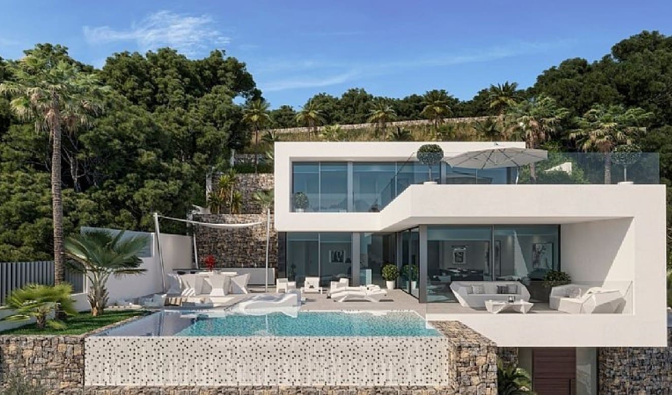 4 Zimmer Villa zu verkaufen in Calpe / Calp mit Pool Garage - 1.550.000 € (Ref: 9771997)