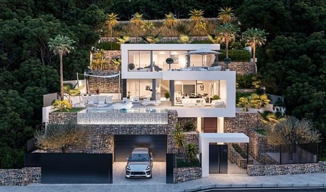 4 chambre Villa/Maison à vendre à Maryvilla, Calpe / Calp avec piscine garage - 1 550 000 € (Ref: 9771997)