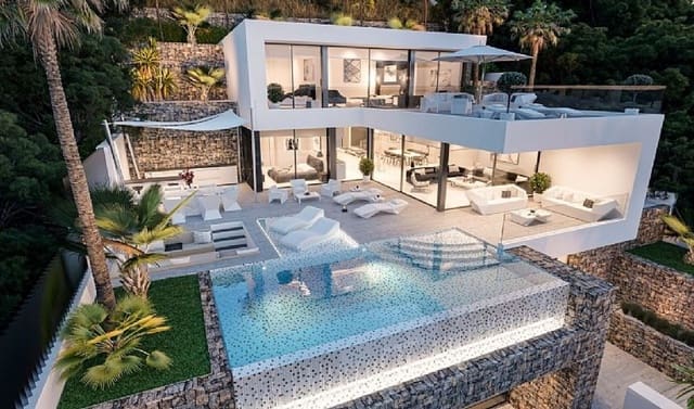 4 chambre Villa/Maison à vendre à Maryvilla, Calpe / Calp avec piscine garage - 1 550 000 € (Ref: 9771997)