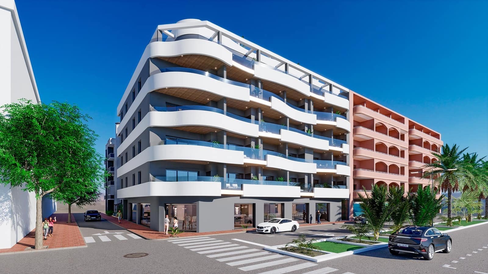 2 chambre Appartement à vendre à Torrevieja avec piscine - 309 000 € (Ref: 10000922)