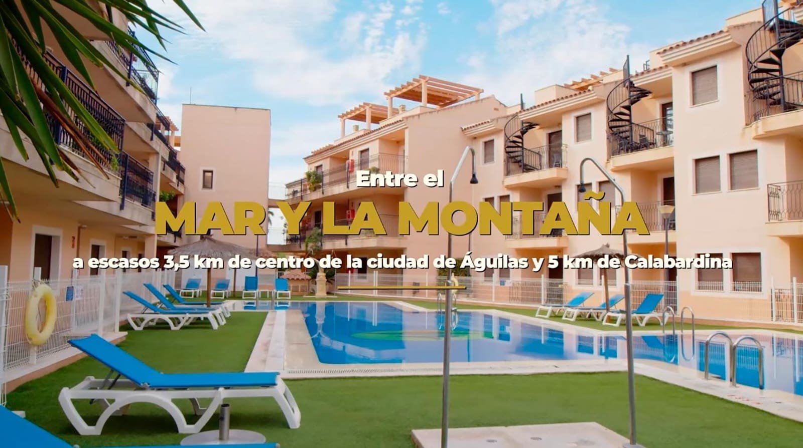 2 soveværelse Lejlighed til salg i Aguilas med swimmingpool garage - € 110.000 (Ref: 10009948)
