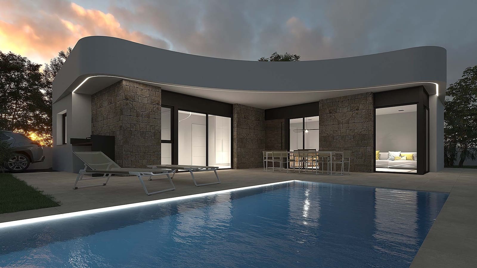 3 sovrum Villa till salu i Los Montesinos med pool garage - 535 000 € (Ref: 10011895)