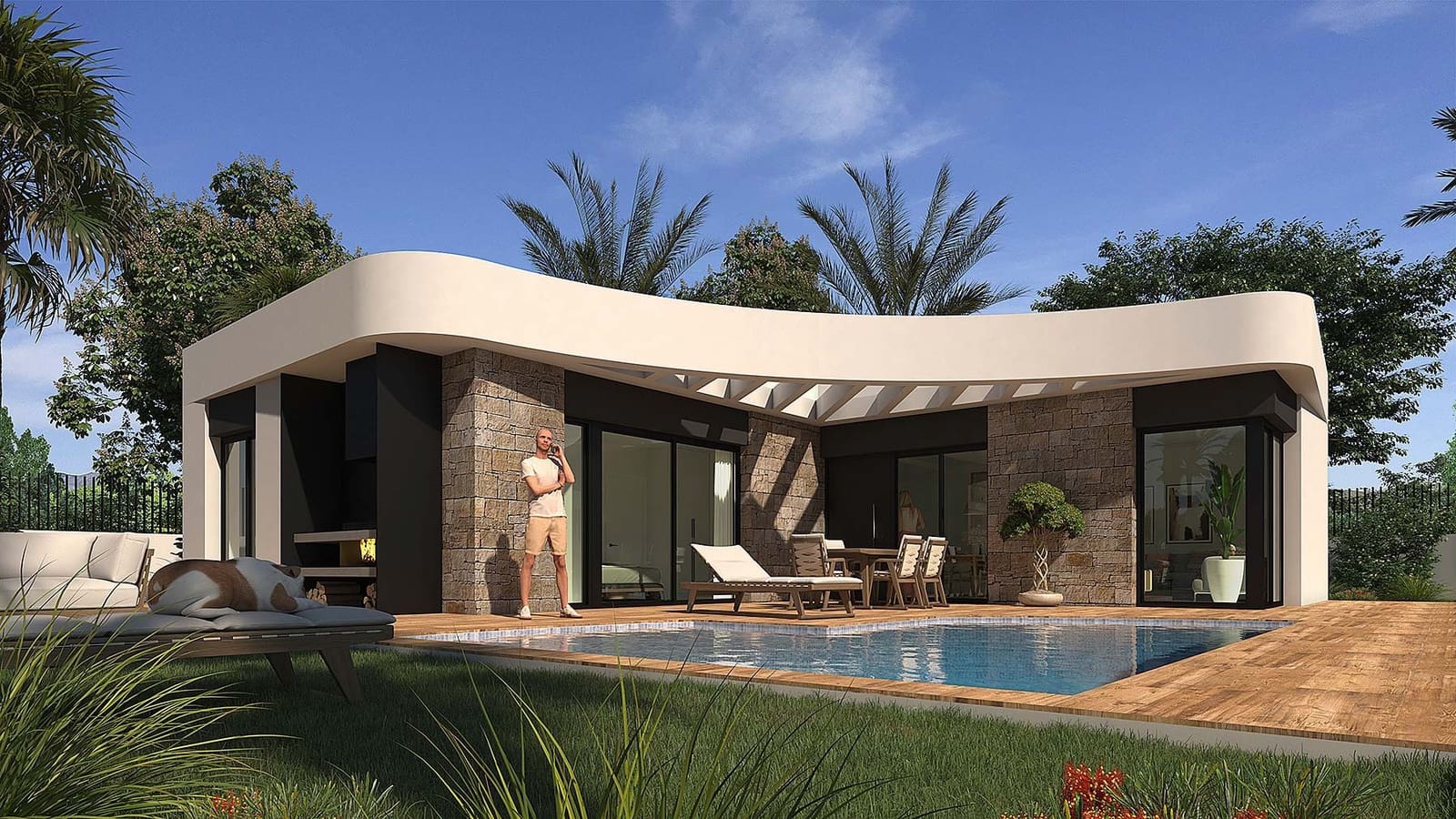 3 sovrum Villa till salu i Los Montesinos med pool garage - 535 000 € (Ref: 10011895)