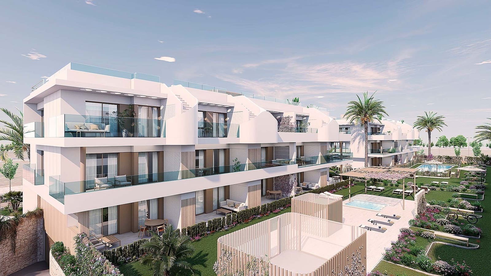 2 quarto Penthouse para venda em Pilar de la Horadada com piscina garagem - 329 000 € (Ref: 10012235)