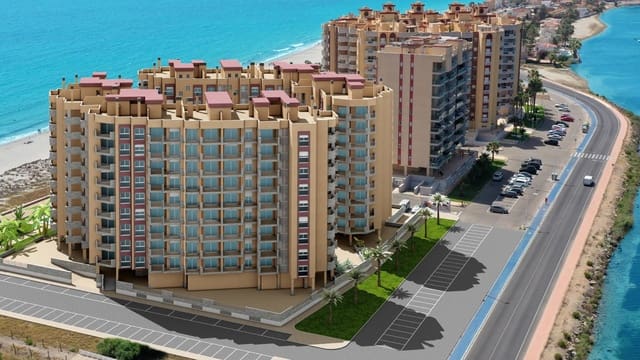 3 soveværelse Lejlighed til salg i La Manga del Mar Menor med swimmingpool garage - € 390.000 (Ref: 10014784)