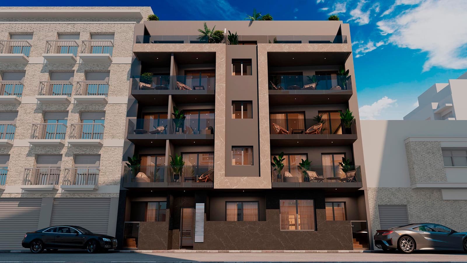 2 sovrum Lägenhet till salu i Torrevieja med pool - 255 000 € (Ref: 10016531)