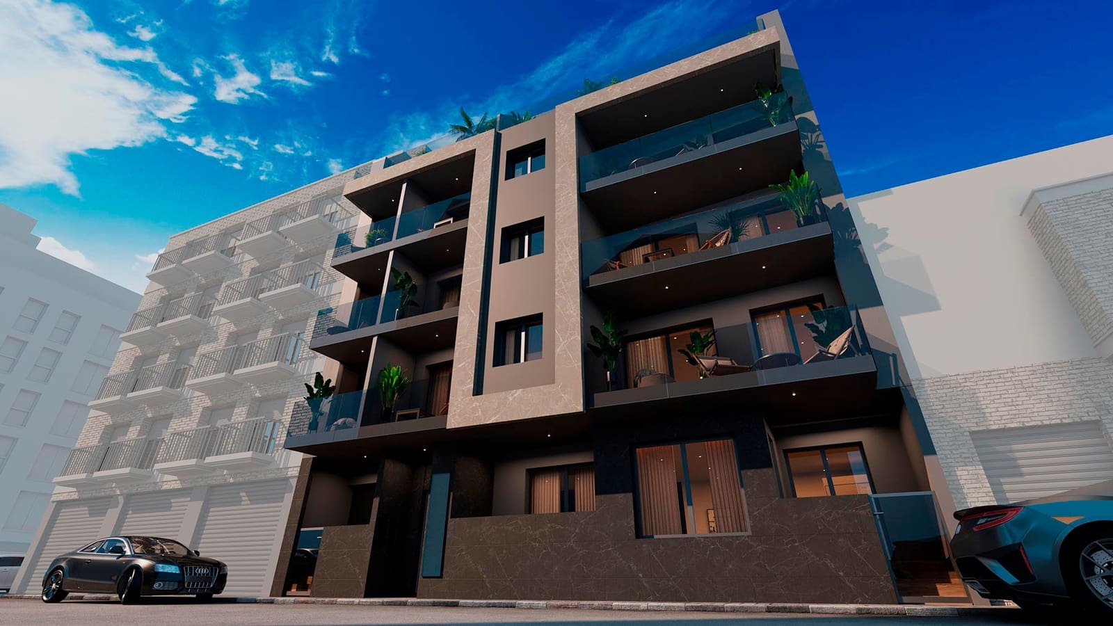 2 sovrum Lägenhet till salu i Torrevieja med pool - 255 000 € (Ref: 10016531)