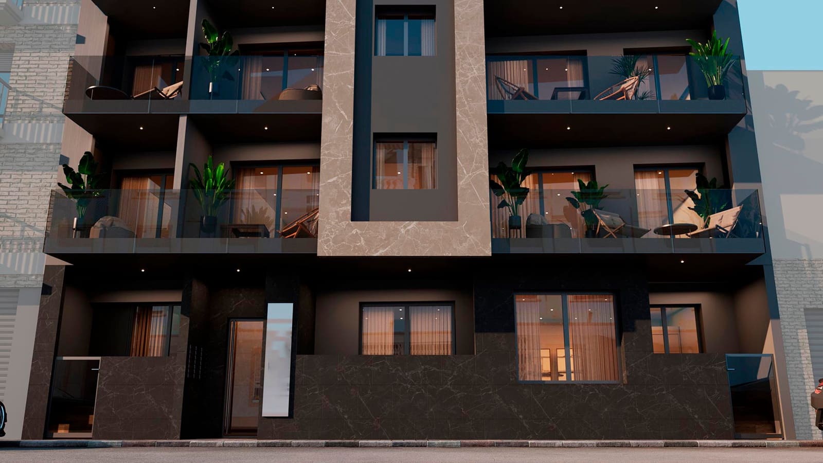 2 sovrum Lägenhet till salu i Torrevieja med pool - 255 000 € (Ref: 10016531)