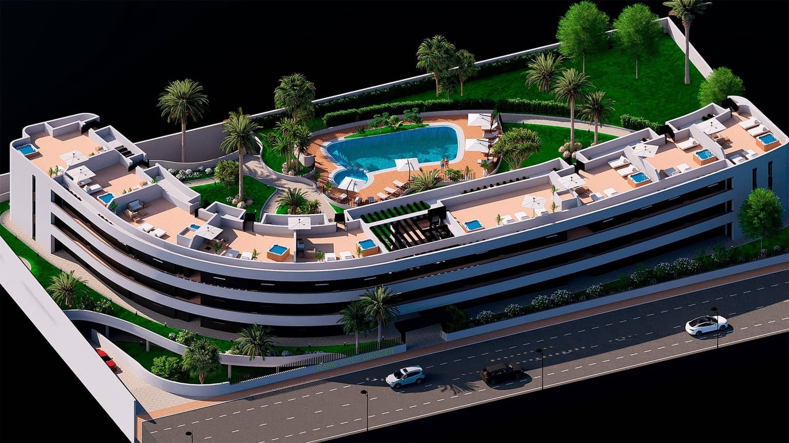 2 chambre Penthouse à vendre à Los Alcazares avec piscine garage - 389 900 € (Ref: 10021373)
