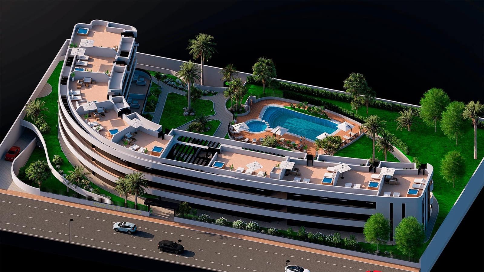 2 chambre Penthouse à vendre à Los Alcazares avec piscine garage - 389 900 € (Ref: 10021373)