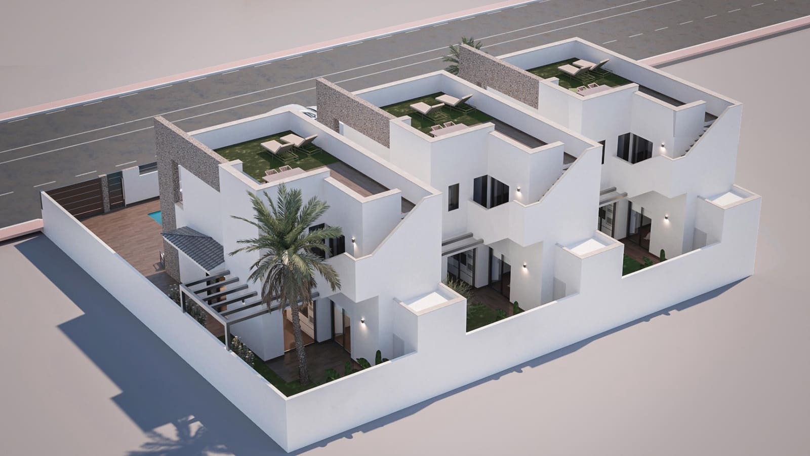 3 slaapkamer Villa te koop in San Pedro del Pinatar met zwembad garage - € 479.000 (Ref: 10021381)