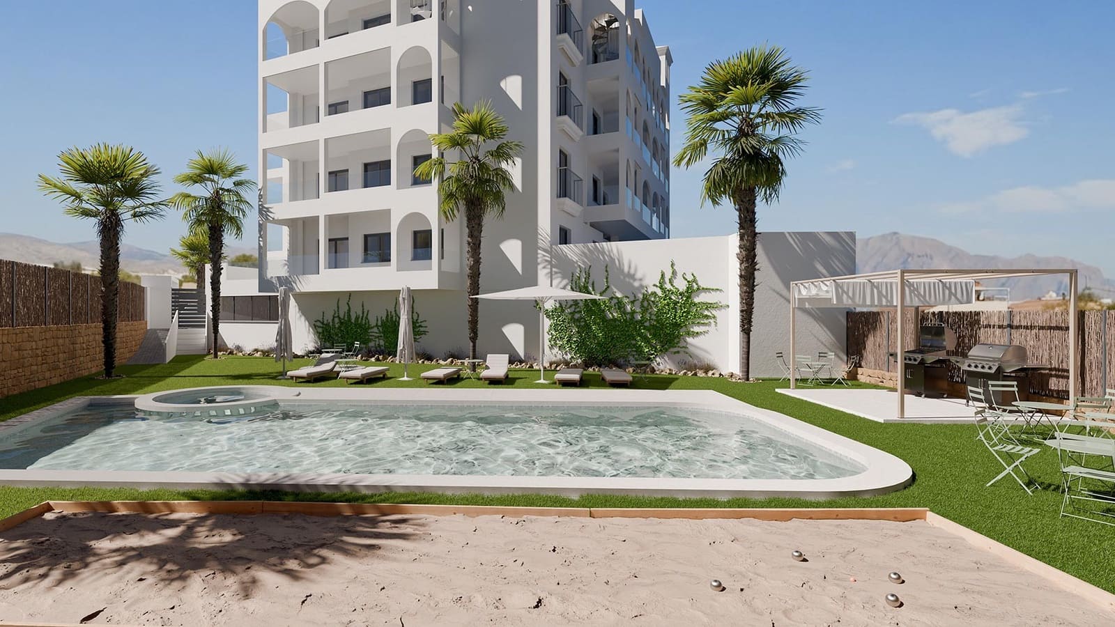 2 Zimmer Apartment zu verkaufen in Bigastro mit Pool Garage - 204.900 € (Ref: 10022932)