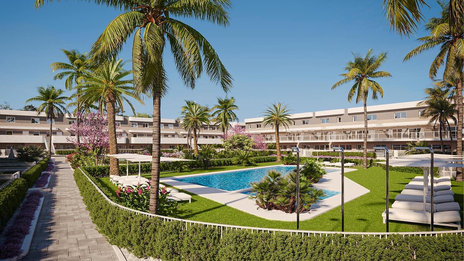 3 sovrum Lägenhet till salu i Monforte del Cid med pool garage - 290 000 € (Ref: 10023121)