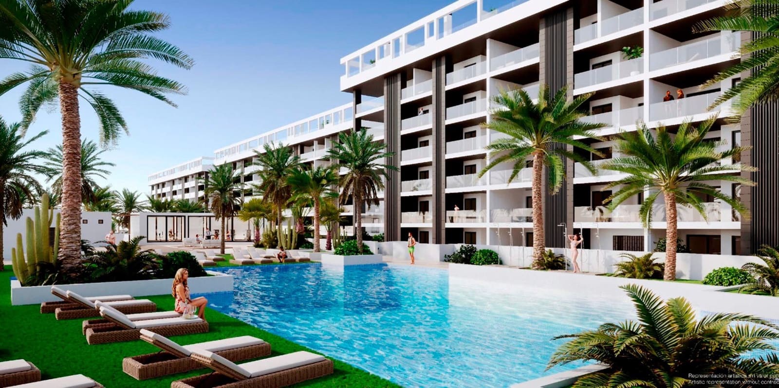 2 sovrum Lägenhet till salu i La Mata med pool garage - 330 000 € (Ref: 10023216)