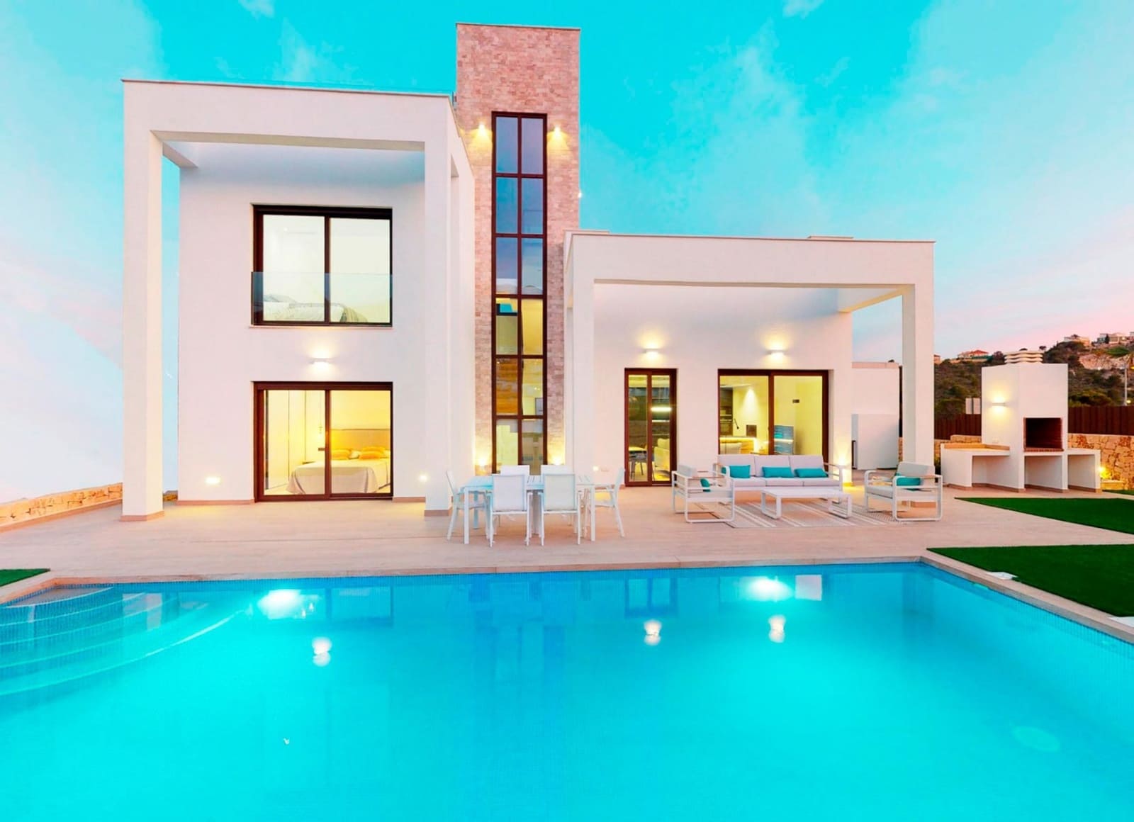4 quarto Moradia para venda em Finestrat com piscina garagem - 859 900 € (Ref: 10024442)