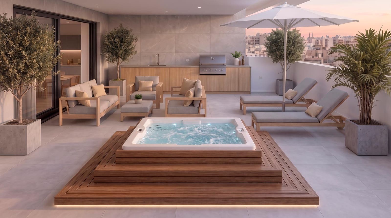 2 chambre Penthouse à vendre à Torrevieja avec piscine - 360 000 € (Ref: 10031001)