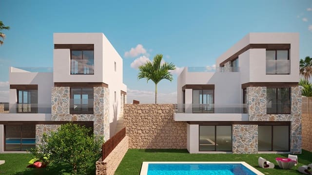 3 makuuhuone Huvila myytävänä paikassa Balcón de Finestrat - Terra Marina, Finestrat mukana uima-altaan 
autotalli - 735 950 € (Ref: 10052064)