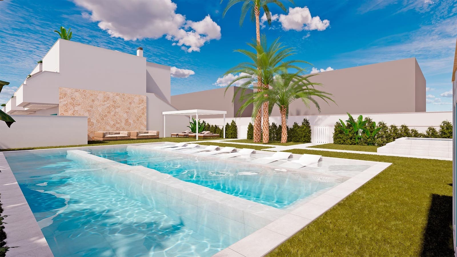 3 slaapkamer Bungalow te koop in Pilar de la Horadada met zwembad garage - € 364.000 (Ref: 10052066)