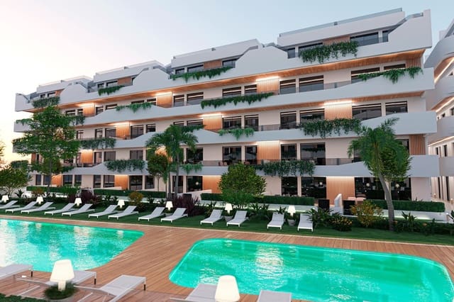 3 chambre Penthouse à vendre à Santiago de la Ribera, San Javier avec piscine garage - 310 000 € (Ref: 10073224)