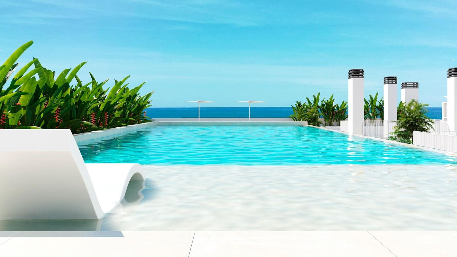 2 Zimmer Penthouse zu verkaufen in Guardamar del Segura mit Pool Garage - 352.000 € (Ref: 10073225)