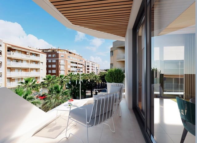 2 sovrum Takvåning till salu i Guardamar Playa, Guardamar del Segura med pool garage - 352 000 € (Ref: 10073225)