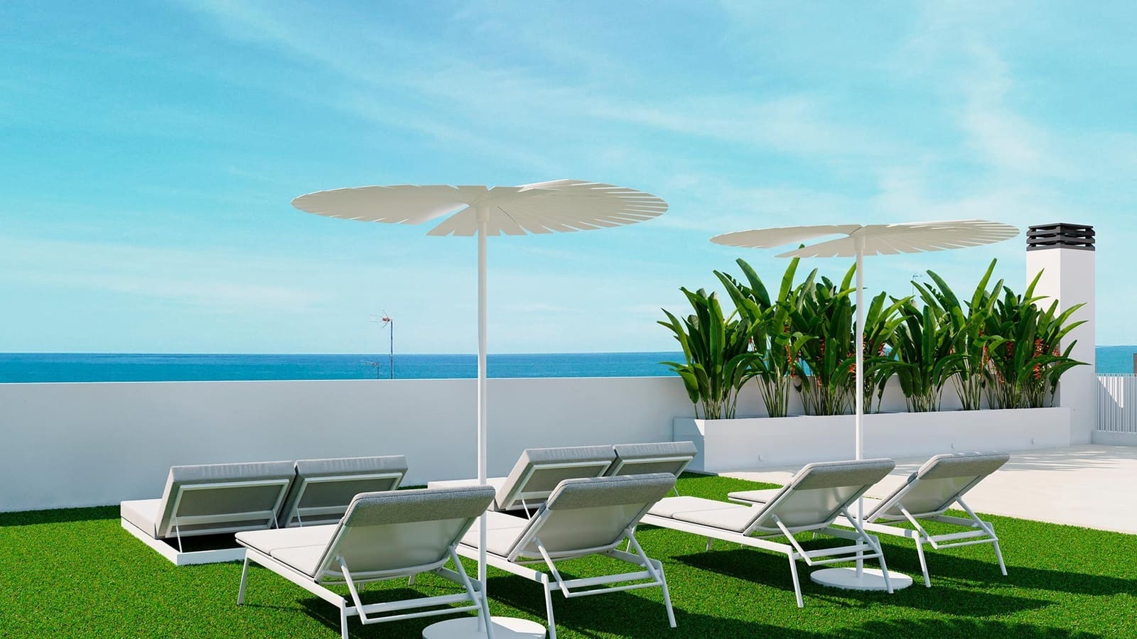 2 Zimmer Penthouse zu verkaufen in Guardamar del Segura mit Pool Garage - 352.000 € (Ref: 10073225)