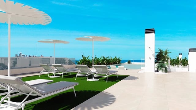 2 sovrum Takvåning till salu i Guardamar Playa, Guardamar del Segura med pool garage - 352 000 € (Ref: 10073225)