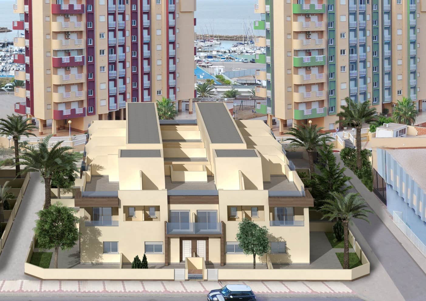 2 slaapkamer Villa te koop in La Manga del Mar Menor met zwembad garage - € 285.631 (Ref: 10073344)