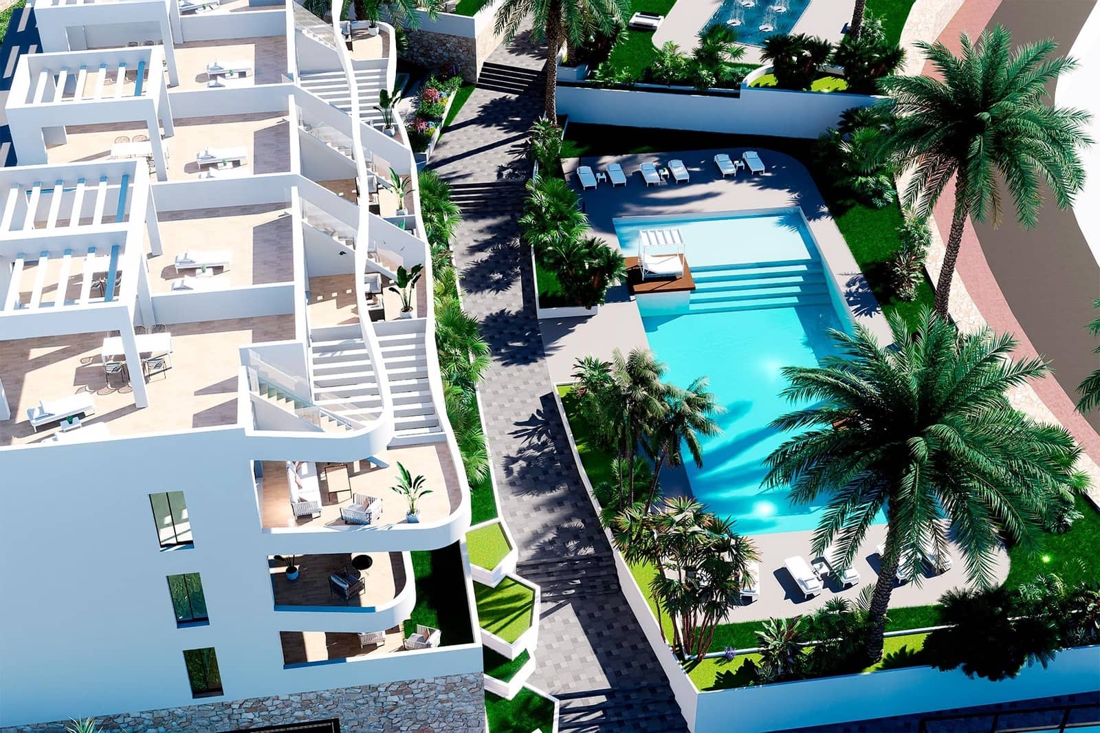 Apartamento de 2 habitaciones en Finestrat en venta con piscina garaje - 352.900 € (Ref: 10076956)