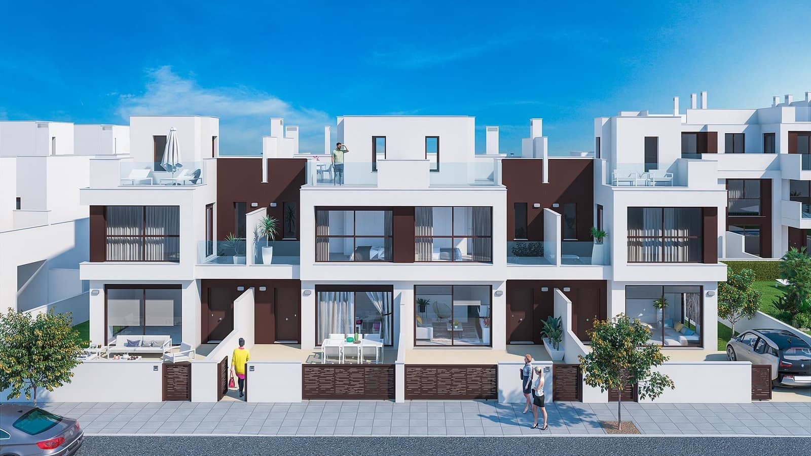 3 sypialnia Willa na sprzedaż w Pilar de la Horadada z basenem garażem - 459 900 € (Ref: 10086555)